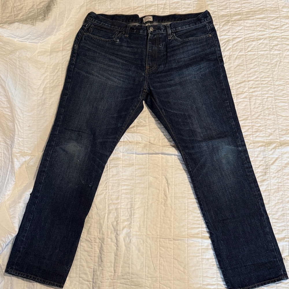 J. Crew Men's Indigo Straight Jeans